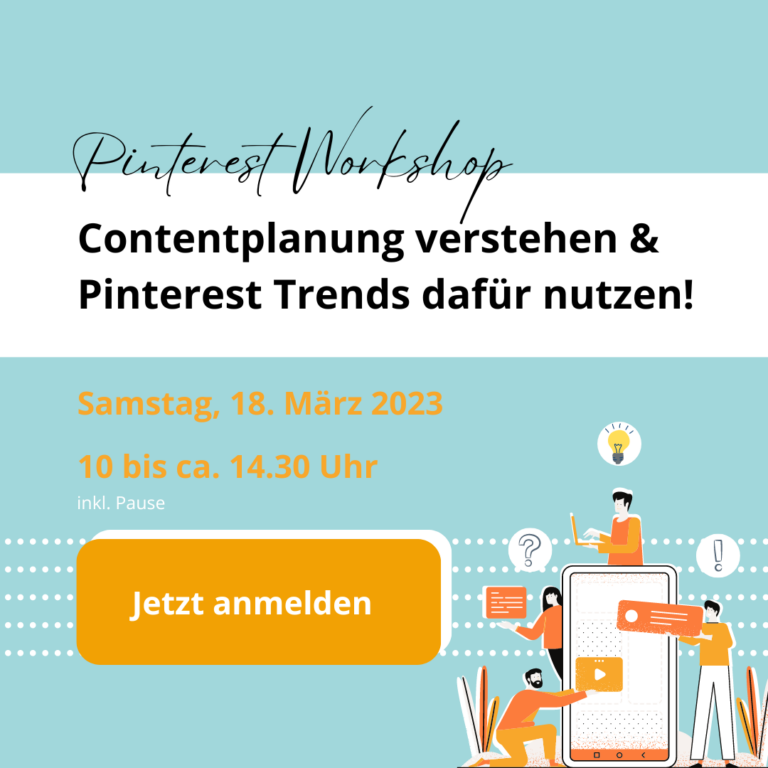 Pinterest-Workshop Pinterest Trends kennenlernen